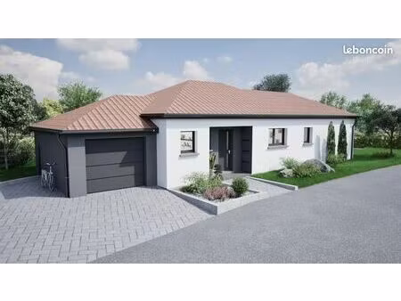 maison plain pied neuve de 100m² sur un terrain de 3.4 ares