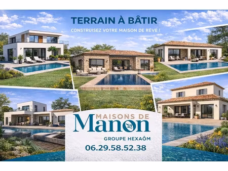 vente terrain 480 m² à la roquette-sur-siagne (06550)  260 000 €