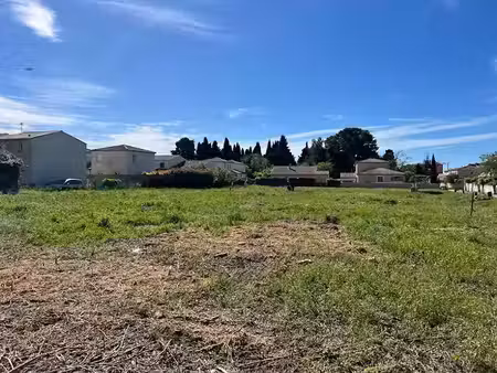 vente terrain 948 m² à calvisson (30420)  270 000 €
