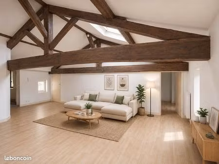 appartement de caractère avec beau potentiel – centre historique de riom