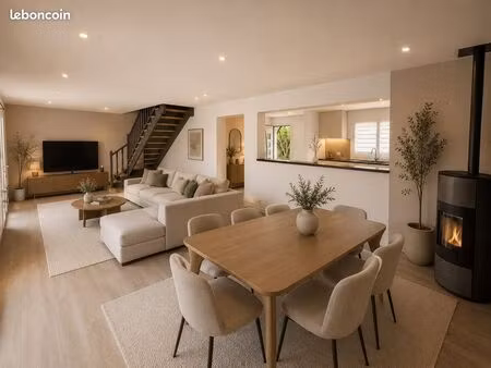 hières-sur-amby – maison familiale rénovée avec piscine & suite parentale d’exception