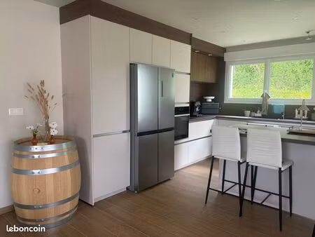 maison individuelle récente de 102 m² – 3 chambres – garage double – terrain de 5 ares