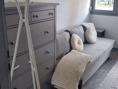 studio ostwald meublé 20m2 avec balcon 5m2 à 15mn de la place kleber
