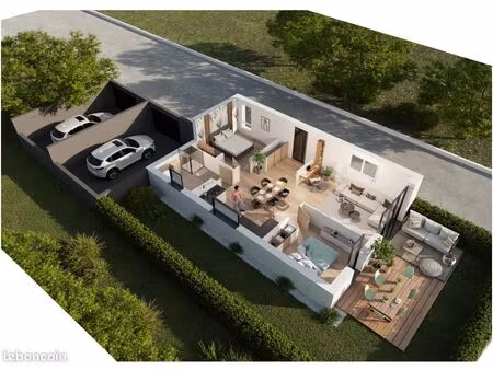 maison 3 pièces 62 m²