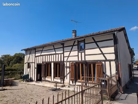 maison en pan de bois