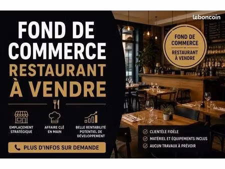 restaurant / fond de commerce