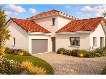 projet de construction d'une maison 125 m² avec terrain à jarrie (38)