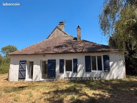 maison rénovée avec terrain arboré