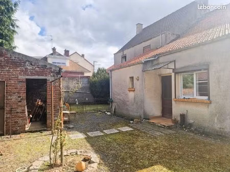 maison 90m2 avec atelier et jardin 500m2