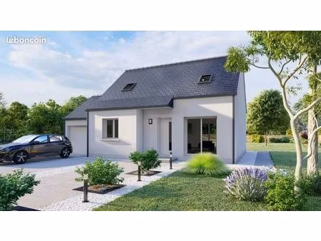 projet de construction d'une maison 80.88 m² avec terrain à la roche-blanche (44)