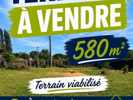 terrain constructible viabilisé