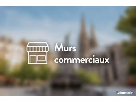 murs commerciaux 335 m² clermont ferrand