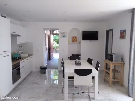 apt3 t3 étudiant sur jardin plage