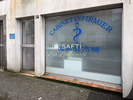 vente locaux professionnels 1 pièce 28 m² à quimper (29000)  38 333 €