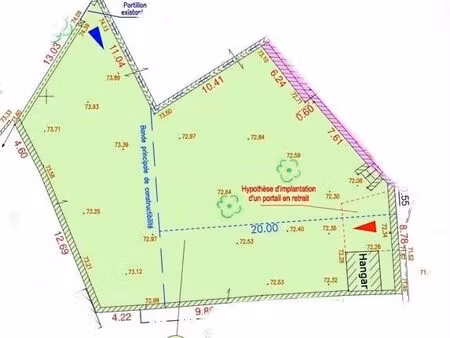 terrain 539 m² gargenville