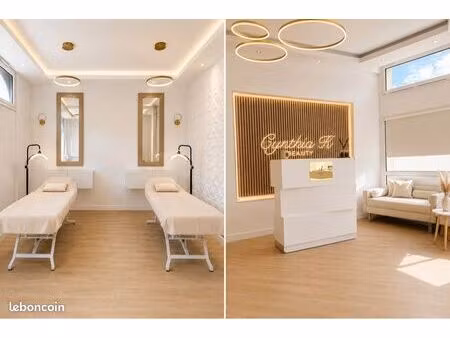 institut de beauté clé en main – cession de bail – 77 m²