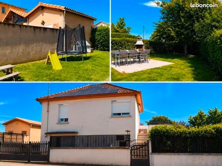 maison individuelle avec jardin garage et revenus solaires mâcon sud