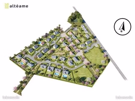 terrain 603 m² breaute