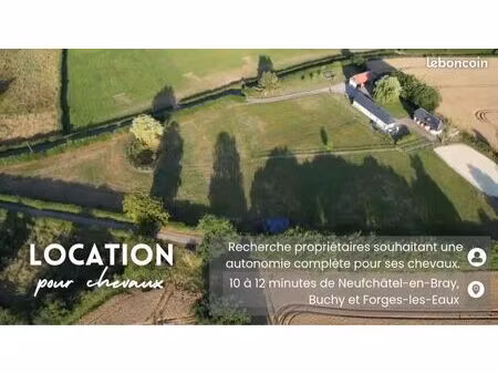 location près et boxes chevaux