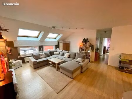 brumath f3 de 74 m² – balcon  garage  écoles à pied