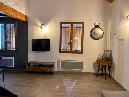 magnifique duplex t4 meublée et équipée