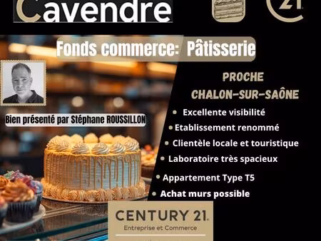 fonds de commerce 1 m² chalon sur saone