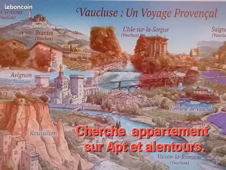 appartement t3 apt et villages proches
