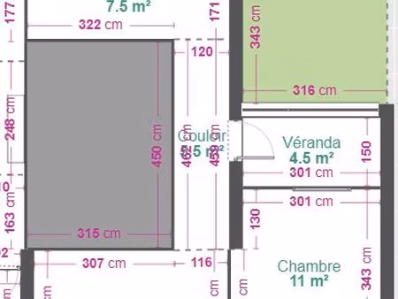 t2 55m² meublé avec jardin - castelsarrasin - centre
