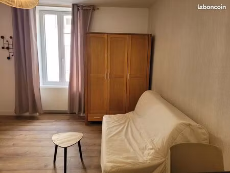 studio meublé de 22 m² entièrement rénové – centre-ville