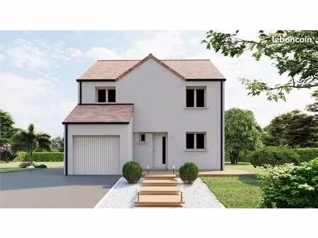 projet de construction d'une maison 98.79 m² avec terrain à la chevroliere (44)