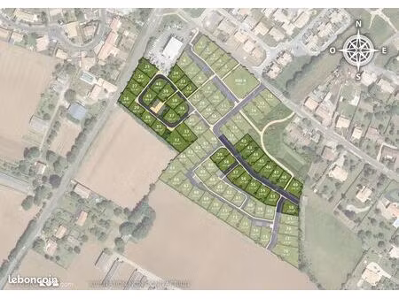 terrain 337 m² echire