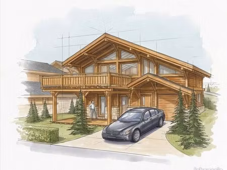 projet de chalet neuf haut de gamme | les fermes 1650