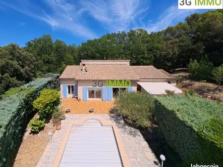 exclusivité – villa de 165 m² avec piscine  vue dégagée et terrain de 3 500 m² constructib