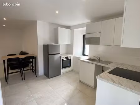 appartement/maison t3 meublé dans longère 69m² st avé