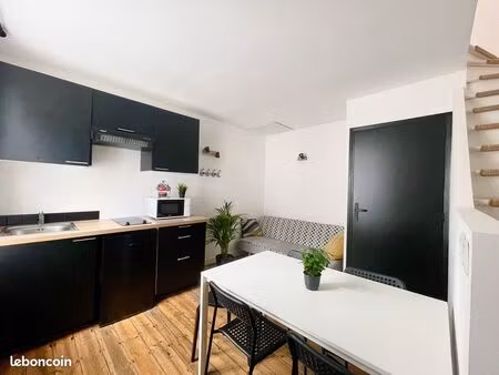 maison meublée – 2 chambres – 2 salles de bain – lille moulins