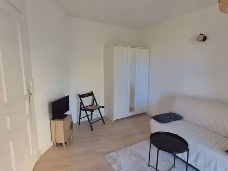studio meublé 19m²