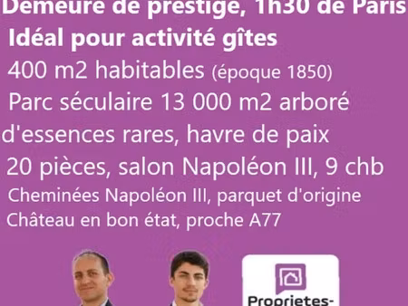 vente locaux professionnels 20 pièces 400 m² à sancerre (18300)  399 000 €