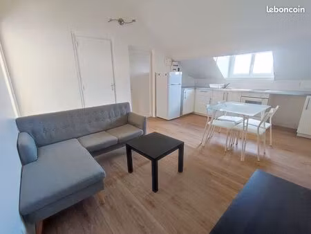 appartement 2 pièces centre de bonnières s/seine