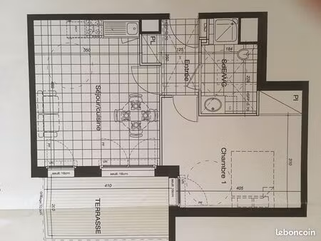 a louer appartement 2p