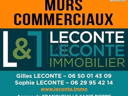 murs commerciaux 140 m² belbeuf