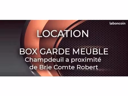box de stockage garde meuble