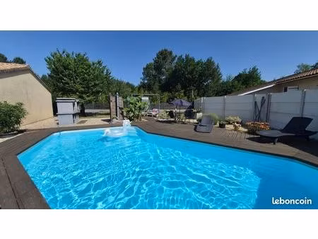 maison 105 m2 - piscine avec potentiel important d'agrandissement