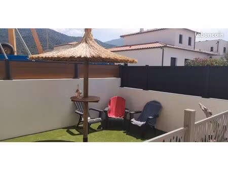 maison 2 ch terrasses parking privatif