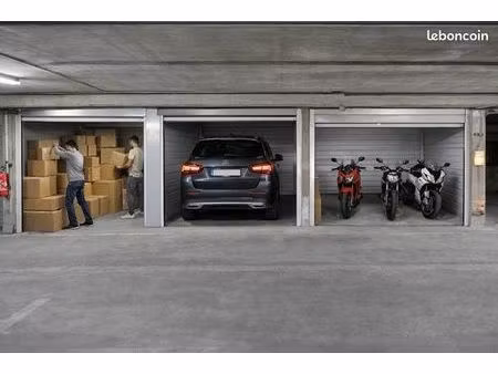 loue box/parking dans résidence sécurisée