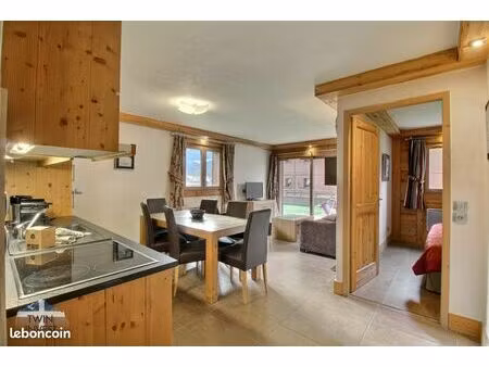 appartement montagne t3 - 2 chambres - 2 sdb - résidence cgh 4* - chatel 74