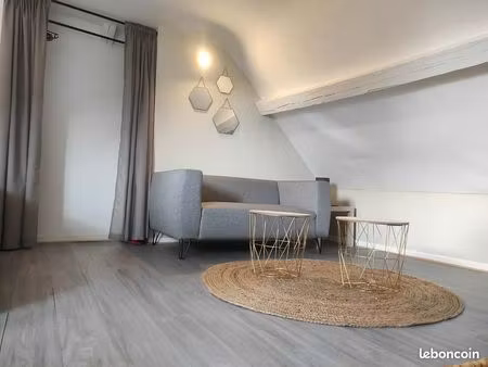 ❤️ studio meublé 14m² centre ville la ferté bernard 72400