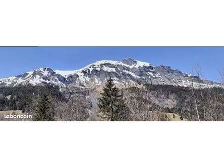 terrain constructible d'exception – les contamines-montjoie – 780 m²