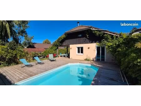 maison plein pieds avec piscine