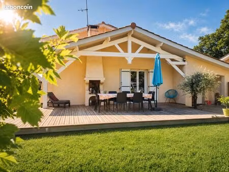 pessac magonty - 156m2 rénovés - 4 ch + bureau - 2sdb - piscine