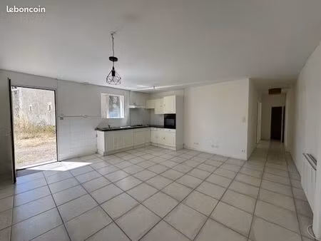 maison t3 de plain-pied 65 m² avec cour privative – 15 min de châtellerault